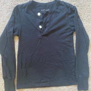 Everlane Cotton Henley XS